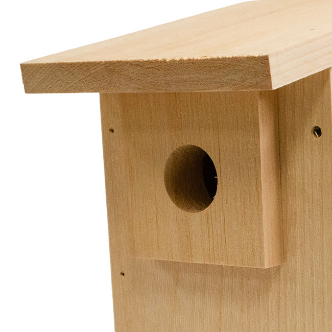 Western Bluebird Trail Nest Box with Predator Guard