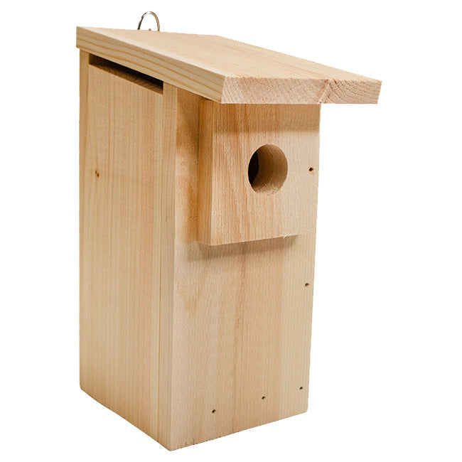 Eastern Bluebird Pine Nest Box with Predator Guard