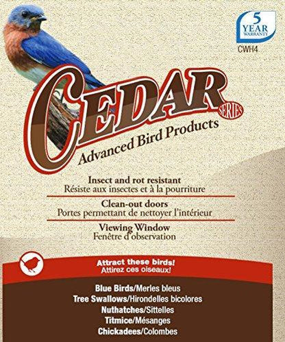 Cedar Bluebird Viewing House