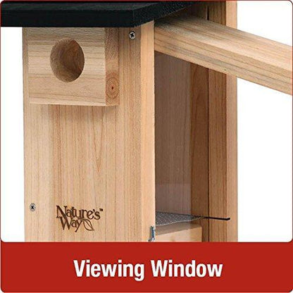 Cedar Bluebird Viewing House