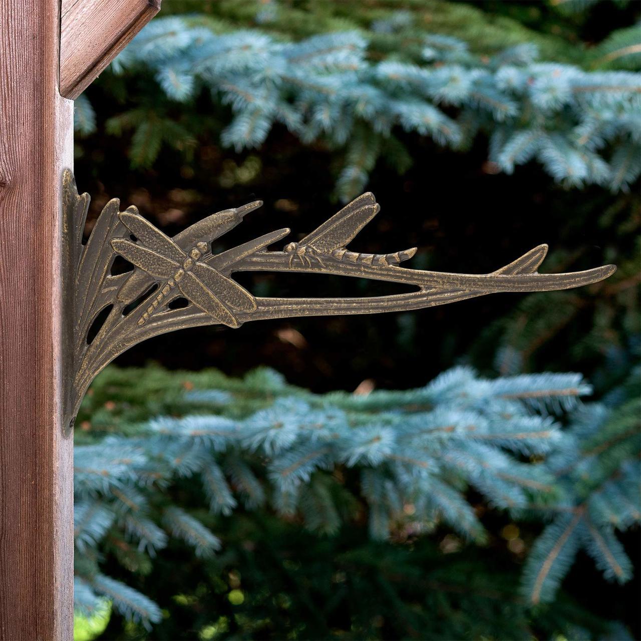 Dragonfly Nature Hook, French Bronze