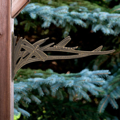 Dragonfly Nature Hook, French Bronze