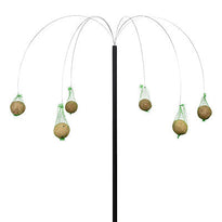 68-Inch Palm Tree Suet Ball Hanger – Black