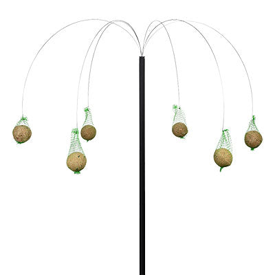 68-Inch Palm Tree Suet Ball Hanger – Black