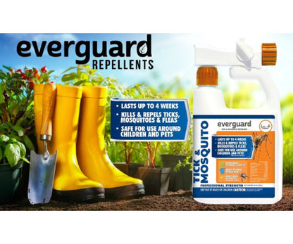 Everguard Eco-Friendly Tick & Mosquito Repellent, 32Oz Hose End