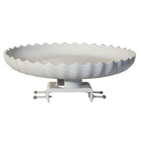 Farm Innovators All Seasons Decorative Bird Bath with Deck Mount