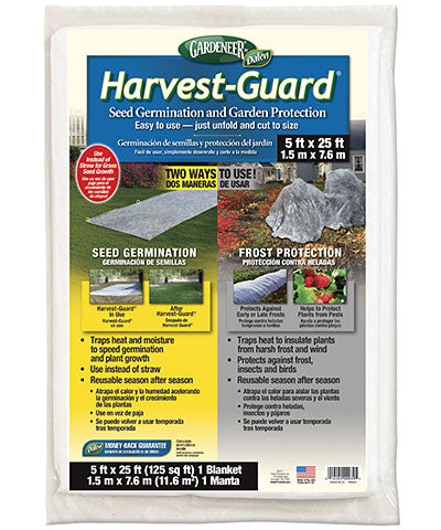 5 x 25 Foot Frost & Seedling Garden Cover