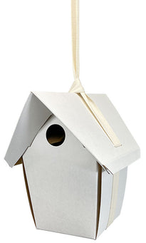 12-Pack Recycled Paper Wren & Chickadee House Kits