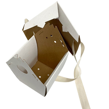 12-Pack Recycled Paper Wren & Chickadee House Kits