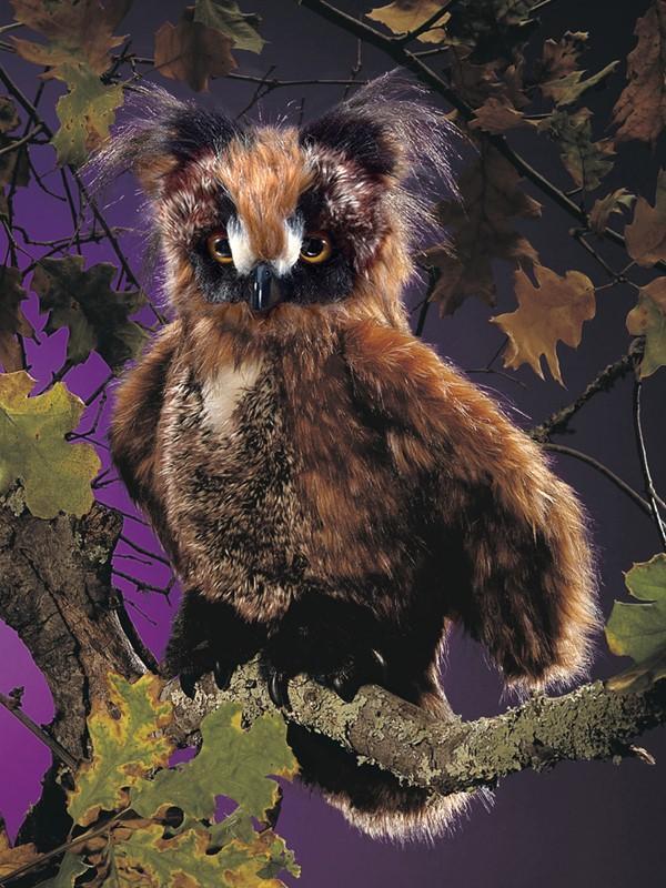Great Horned Owl Hand Puppet