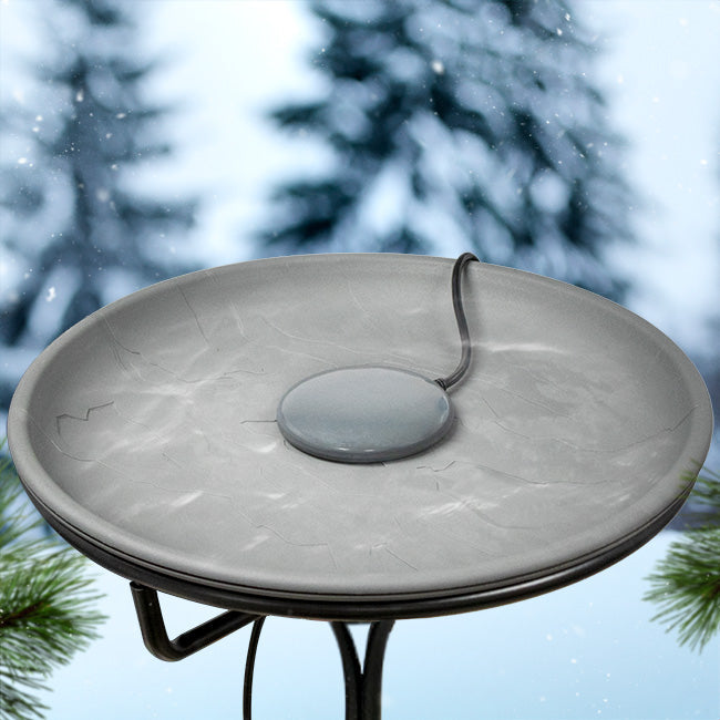 70W Aluminum Bird Bath Deicer for Winter Water
