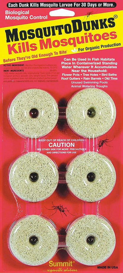 Mosquito Dunks, 6-Pack