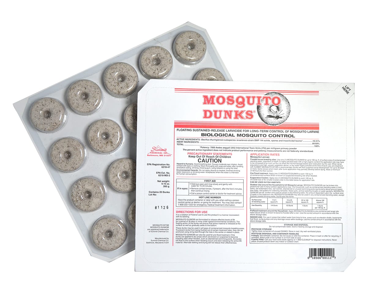 Mosquito Dunks, 100PK