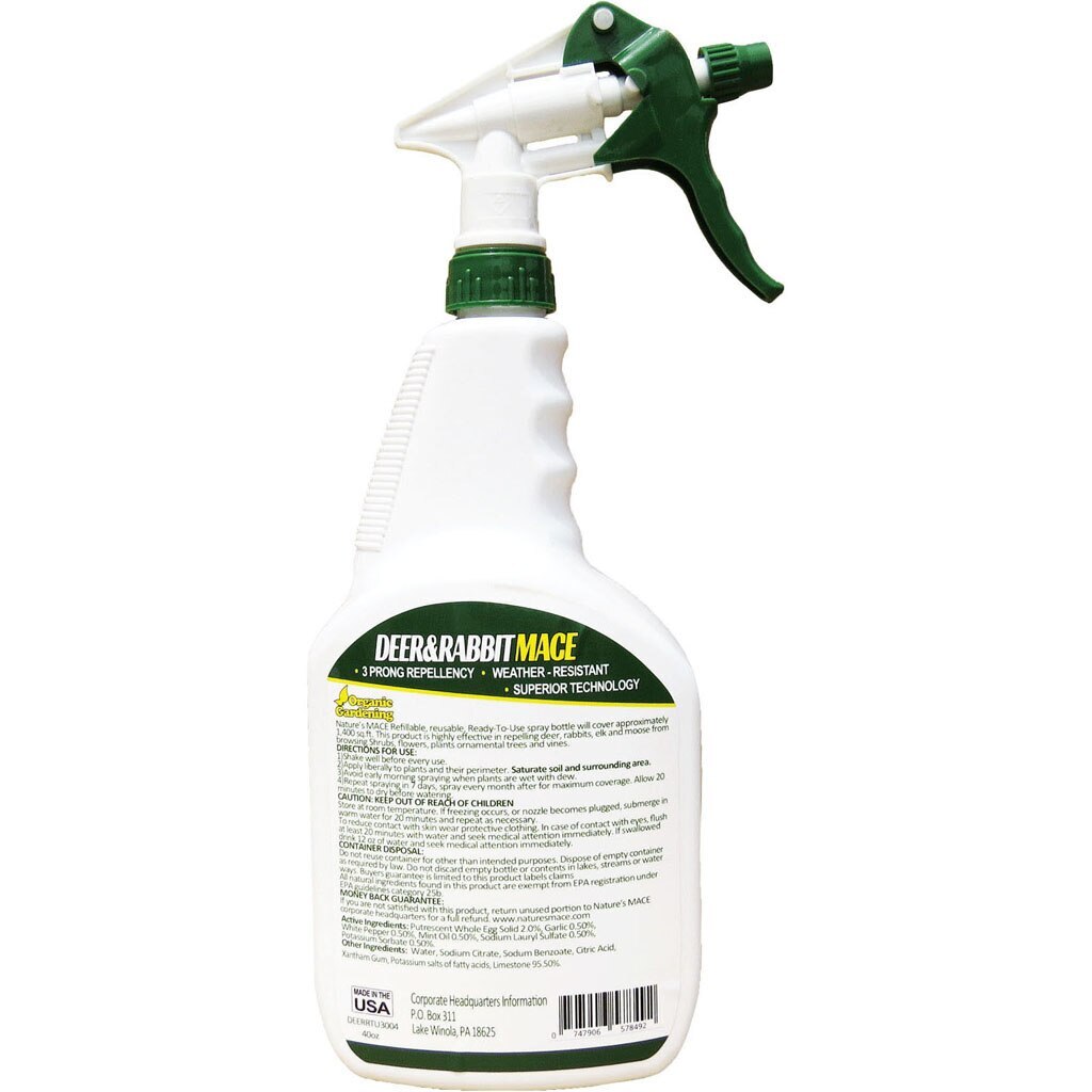 Nature's Mace Deer and Rabbit Repellent