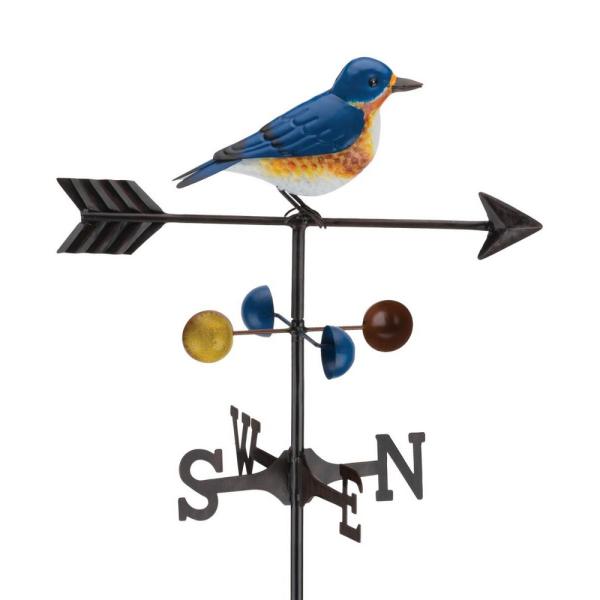 Bluebird Garden Weathervane Stake