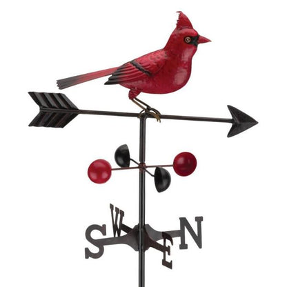 Cardinal Garden Weathervane Stake