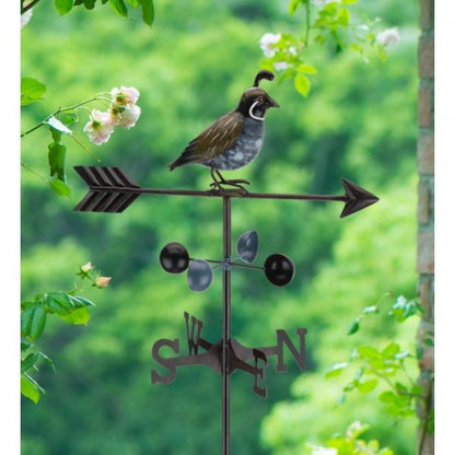 Quail Garden Weathervane Stake