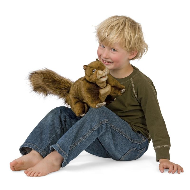 Red Squirrel Hand Puppet