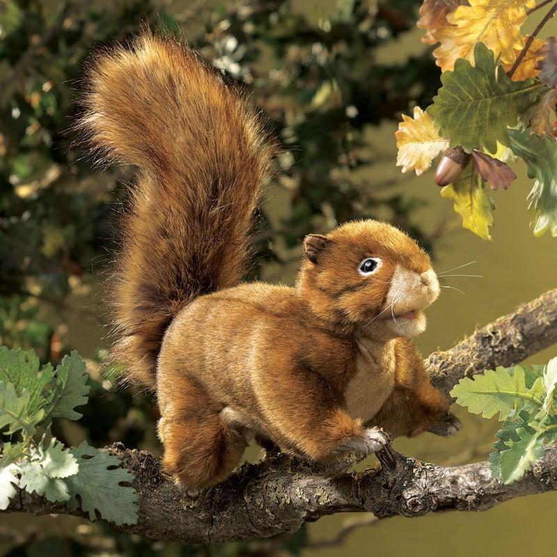 Red Squirrel Hand Puppet