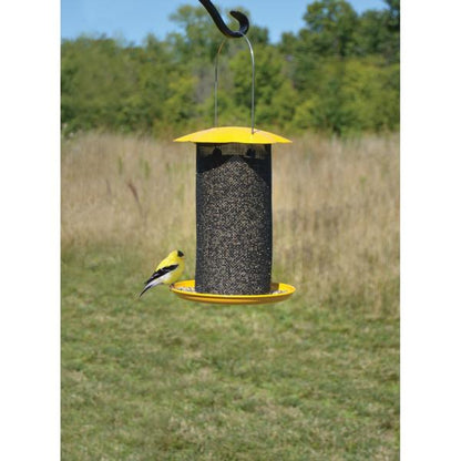 Large Yellow Mesh Thistle Feeder – 5 lb Capacity