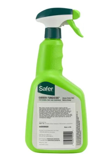 Safer Garden Fungicide Ready-to-Use Spray, 32oz