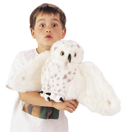 Snowy Owl Hand Puppet