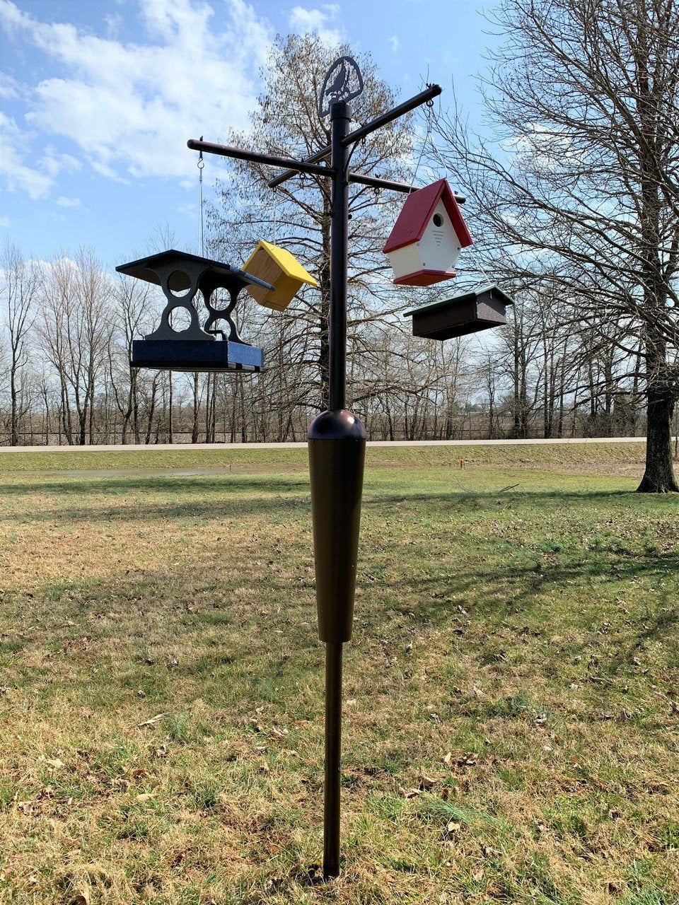 Squirrel Stopper Pole System, Bronze