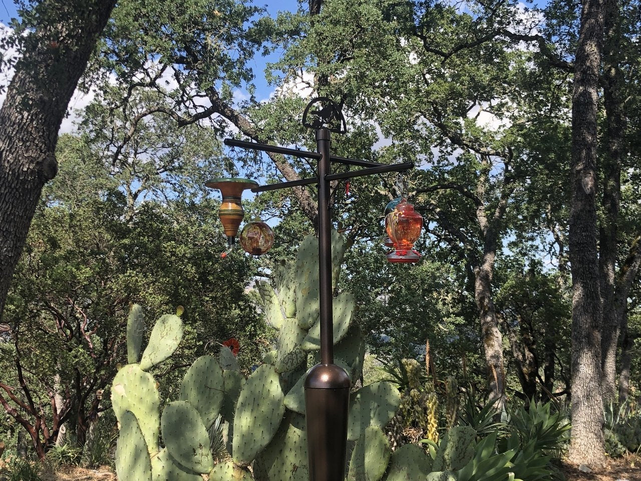 Squirrel Stopper Pole System, Bronze