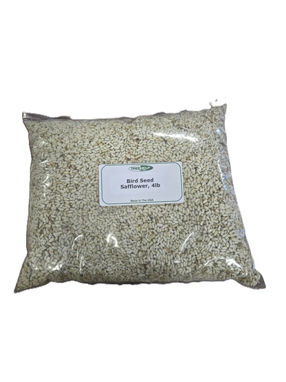 Safflower Bird Seed, 4lb