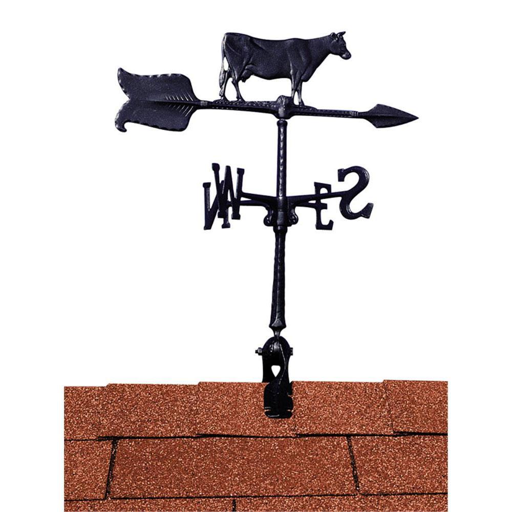 Black Cow 24"" Accent Weathervane