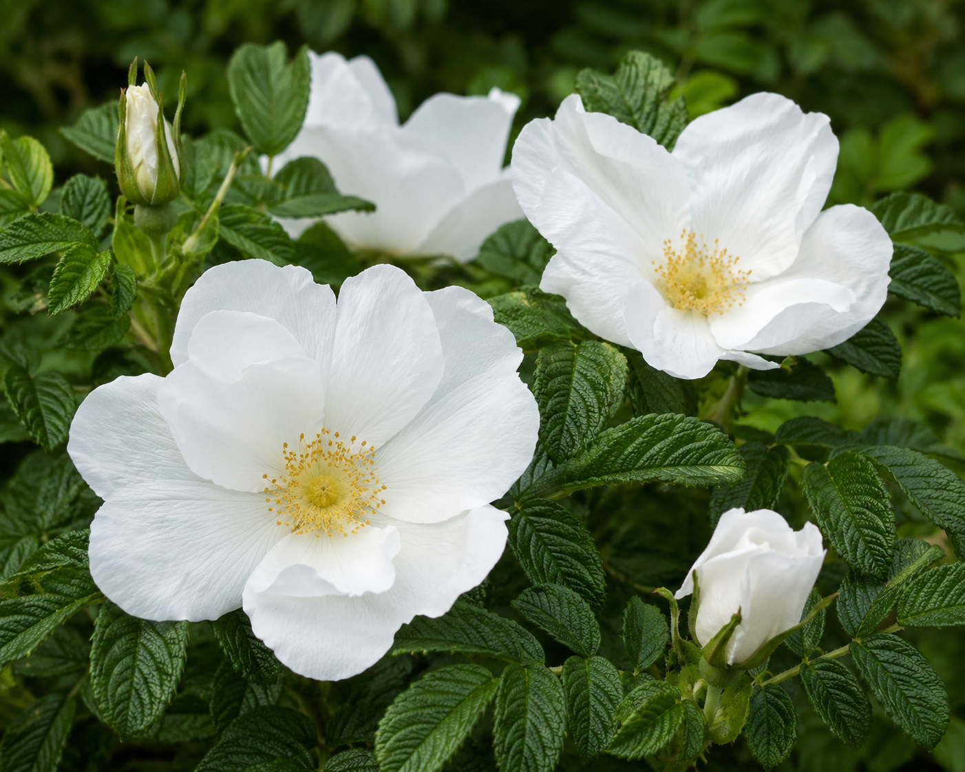 Rosa rugosa 'Alba': White Rugosa Rose Seeds