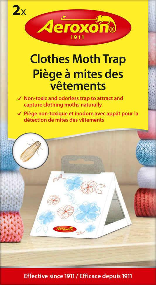 Aeroxon Clothes Moth Trap, 2-Pack