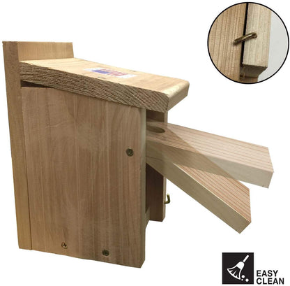 Audubon Cedar Wren and Chickadee House