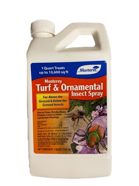 Monterey Turf & Ornamental Insect Spray, 1 Quart Concentrate