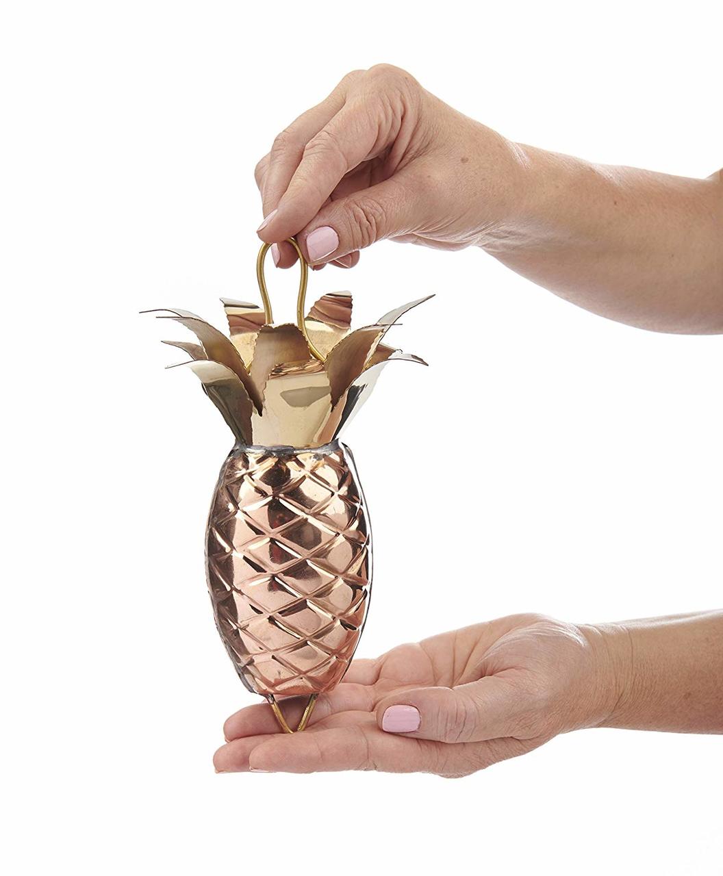 Pineapple Pure Copper 8.5-Foot Rain Chain