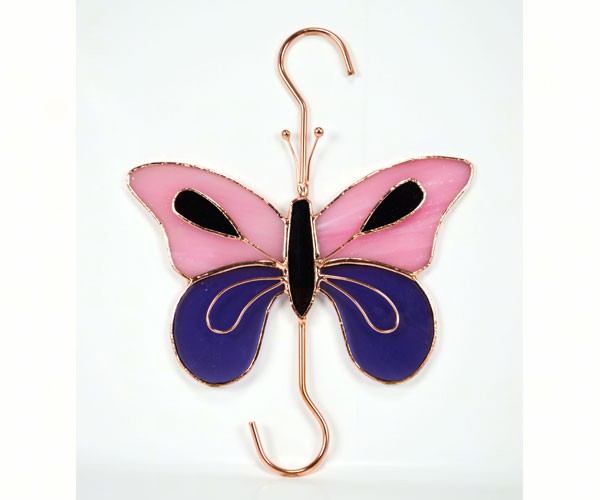 Pink & Purple Butterfly Hook