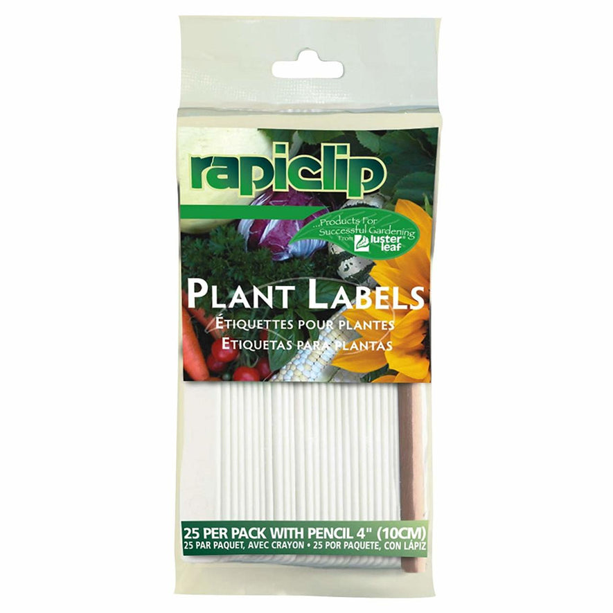 Plant Labels, 4 Inch, 25PK