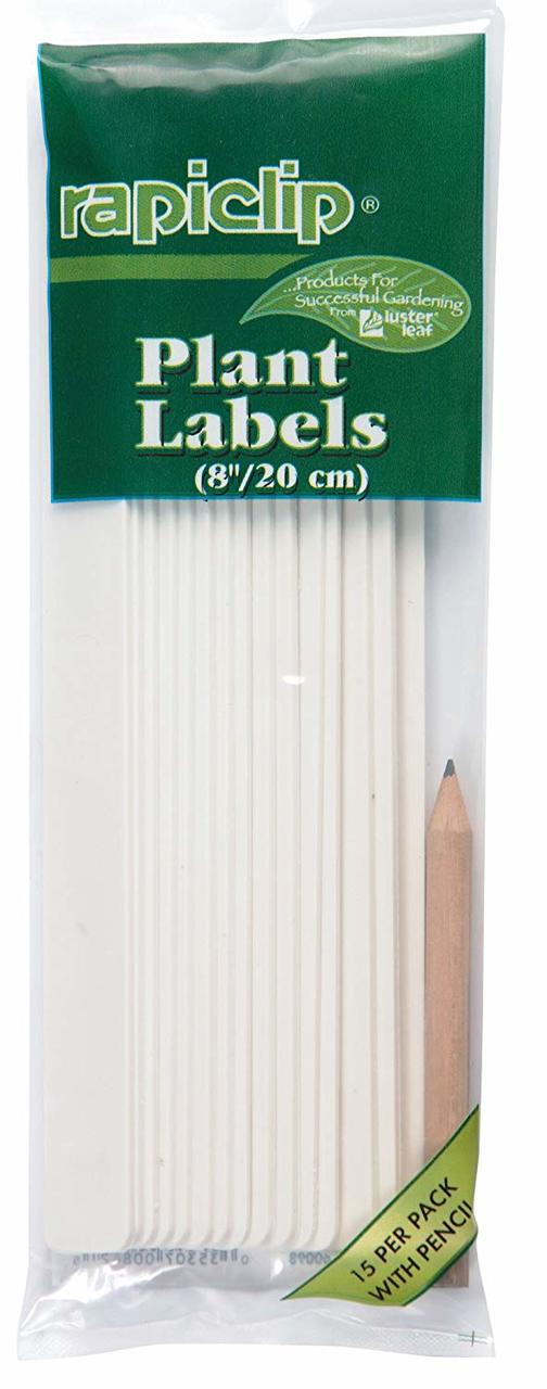 Plant Labels, 8 Inch, 15PK
