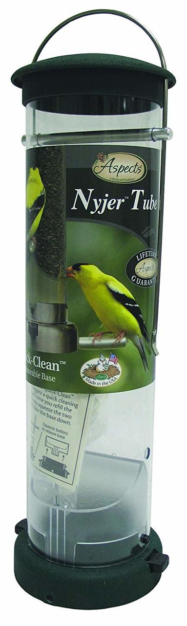 Quick-Clean Nyjer Seed Tube Feeder, Large