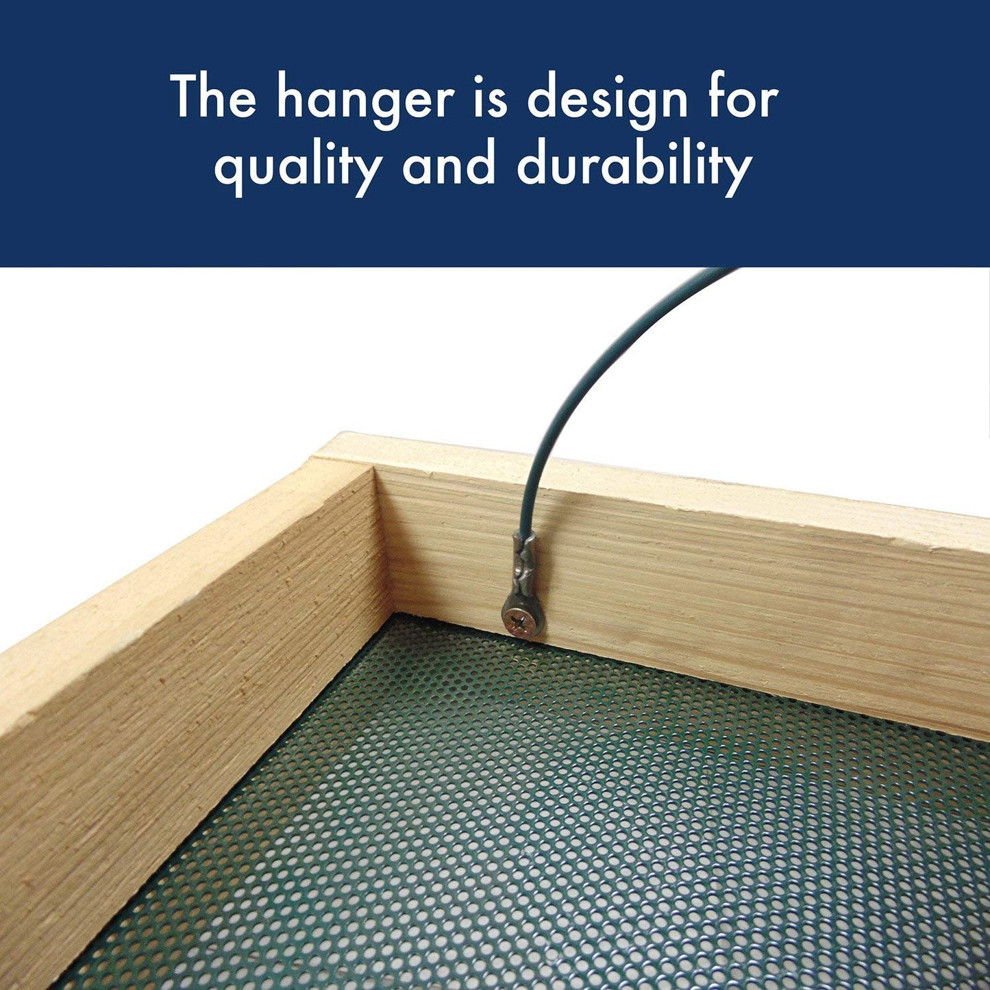 Small Hanging Platform Bird Feeder