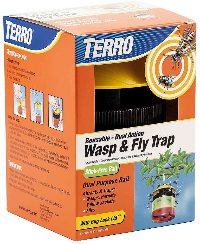  Terro Fruit Fly Trap Display : Home Pest Control Traps :  Patio, Lawn & Garden