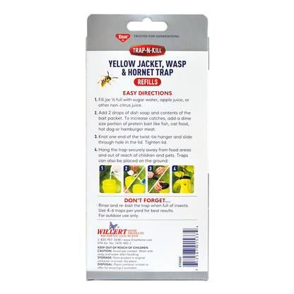 Trap-N-Kill Yellow Jacket, Wasp & Hornet Trap Refills