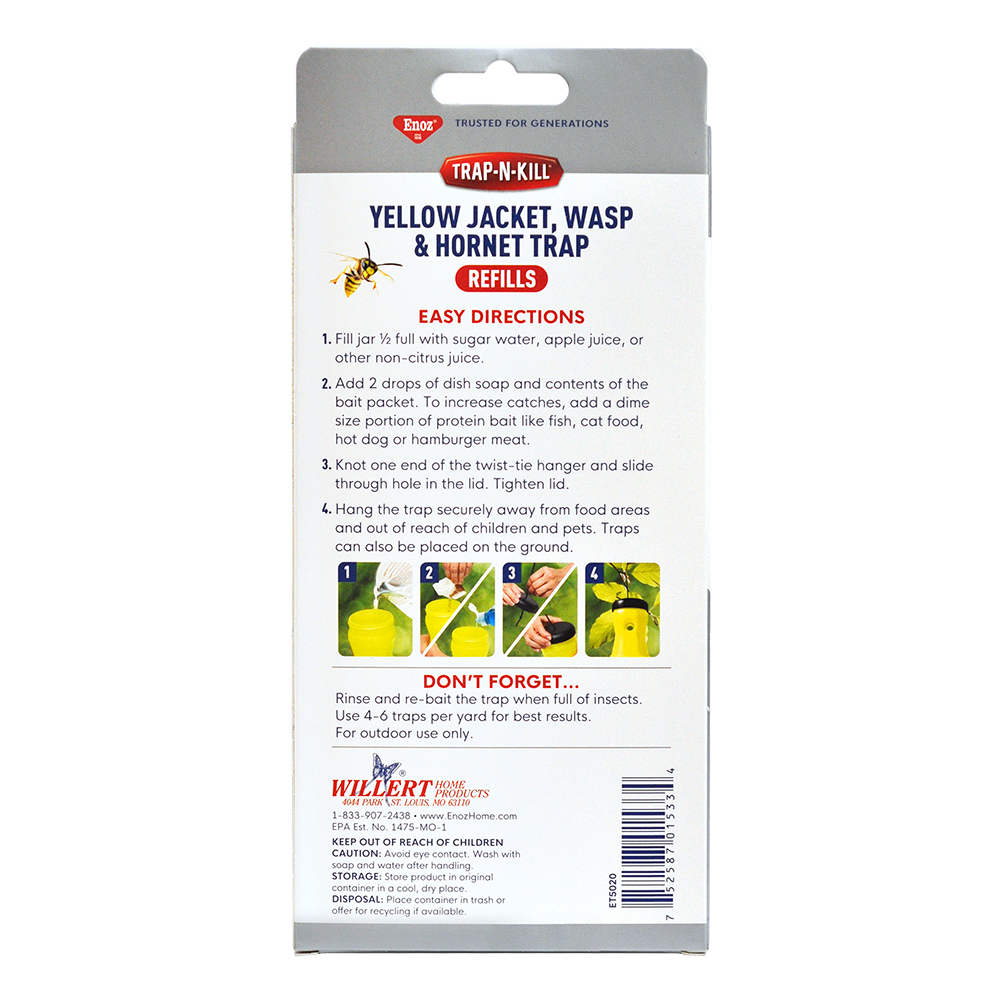 Buy Trap-N-Kill Yellow Jacket, Wasp & Hornet Trap Refills Online in USA,  Trap-N-Kill Yellow Jacket, Wasp & Hornet Trap Refills Price