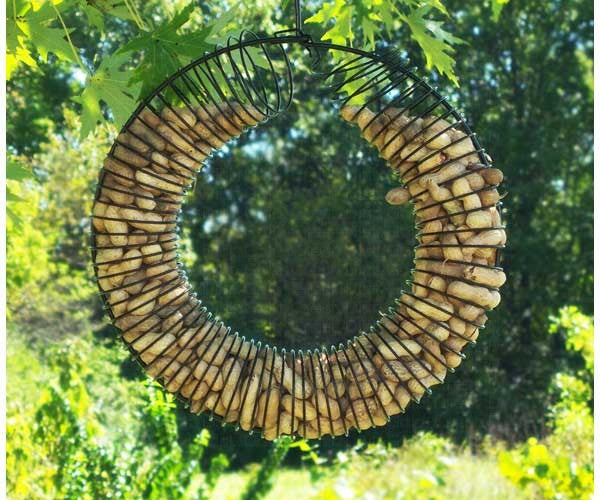 Whole Peanut Wreath Ring Black